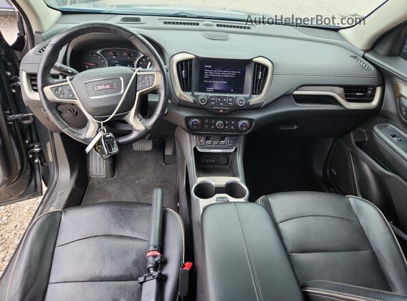 3GKALXEX9JL348821 2018 GMC TERRAIN Gray Vista del salpicadero