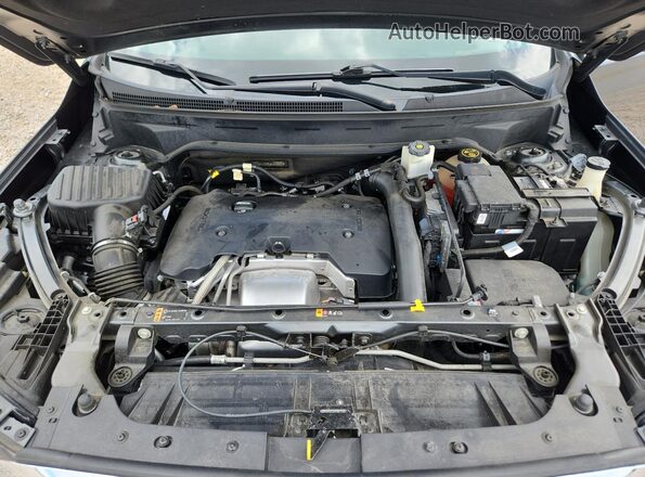 3GKALXEX9JL348821 2018 GMC TERRAIN Gray Vista del compartimento del motor