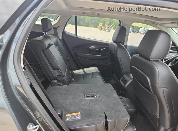 3GKALXEX9JL348821 2018 GMC TERRAIN Gray Vista interior trasera