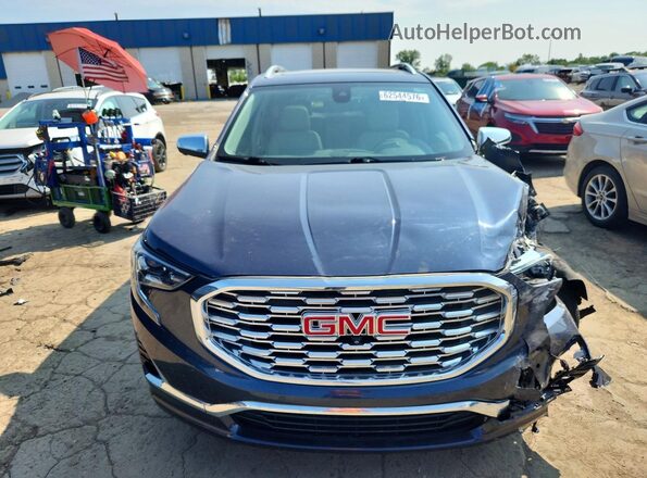 3GKALXEXXKL293944 2019 GMC TERRAIN Blue წინა ხედი