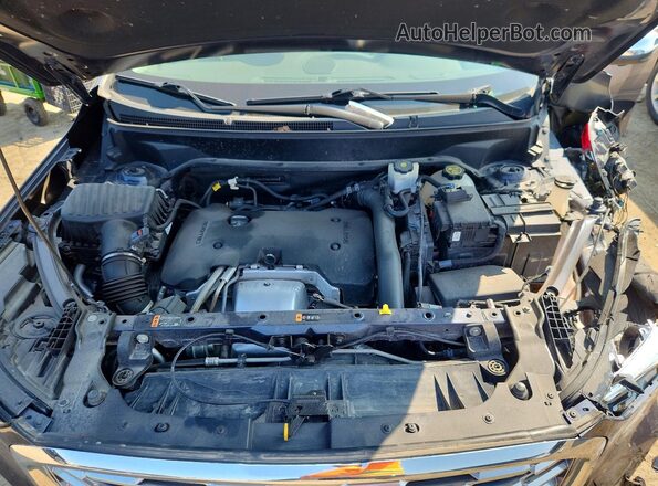 3GKALXEXXKL293944 2019 GMC TERRAIN Blue ძრავის განყოფილების ხედი