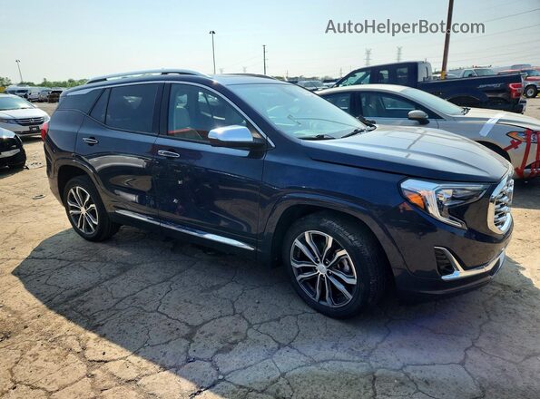 3GKALXEXXKL293944 2019 GMC TERRAIN Blue წინა მარჯვენა
