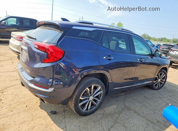 3GKALXEXXKL293944 2019 GMC TERRAIN Blue უკანა მარჯვენა