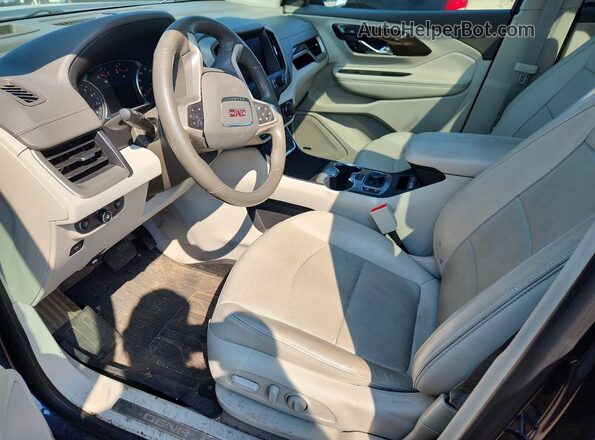 3GKALXEXXKL293944 2019 GMC TERRAIN Blue წინა სალონის ხედი