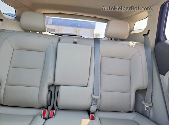3GKALXEXXKL293944 2019 GMC TERRAIN Blue უკანა სავარძლების ხედი