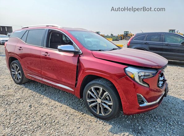 3GKALXEXXKL344858 2019 GMC TERRAIN Red Передня права чверть