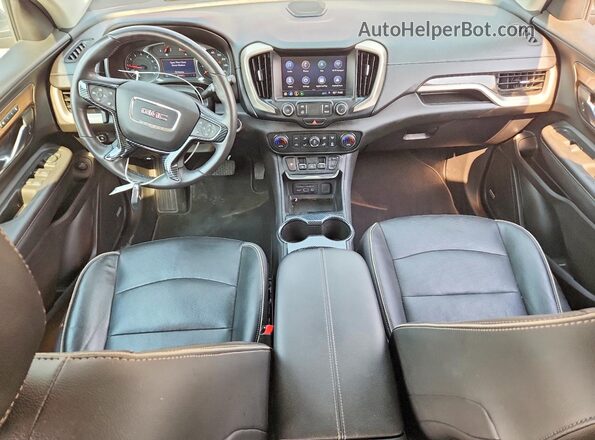 3GKALXEXXKL344858 2019 GMC TERRAIN Red Вид панелі приладів