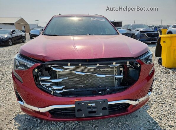 3GKALXEXXKL344858 2019 GMC TERRAIN Red Вид спереду