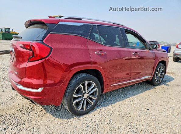 3GKALXEXXKL344858 2019 GMC TERRAIN Red Задня права чверть