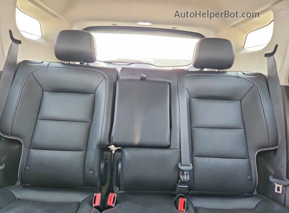 3GKALXEXXKL344858 2019 GMC TERRAIN Red Вид задніх сидінь
