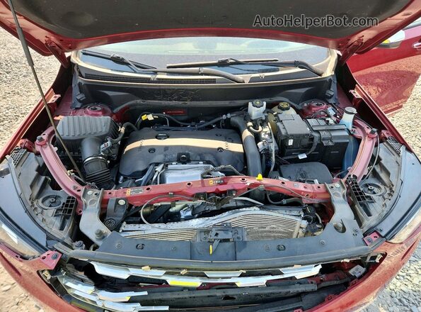 3GKALXEXXKL344858 2019 GMC TERRAIN Red Вид підкапотного простору