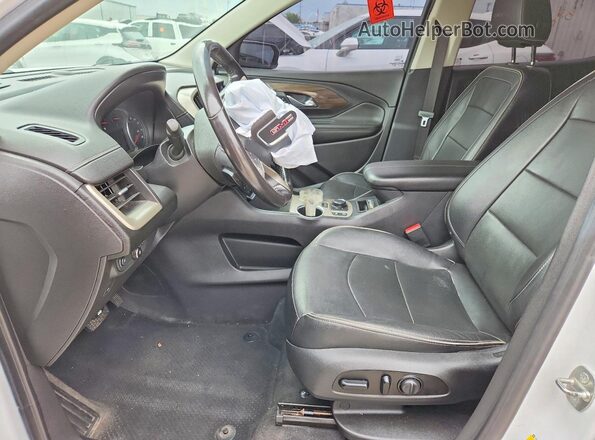 3GKALXEXXKL375544 2019 GMC TERRAIN Белый Вид салона спереди