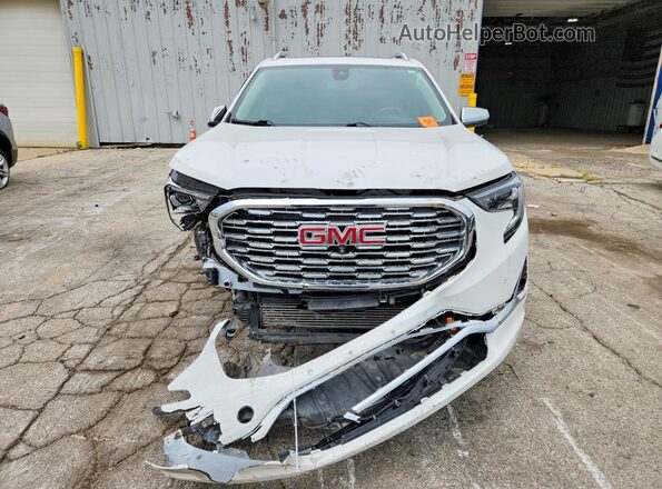 3GKALXEXXKL375544 2019 GMC TERRAIN Белый Вид спереди