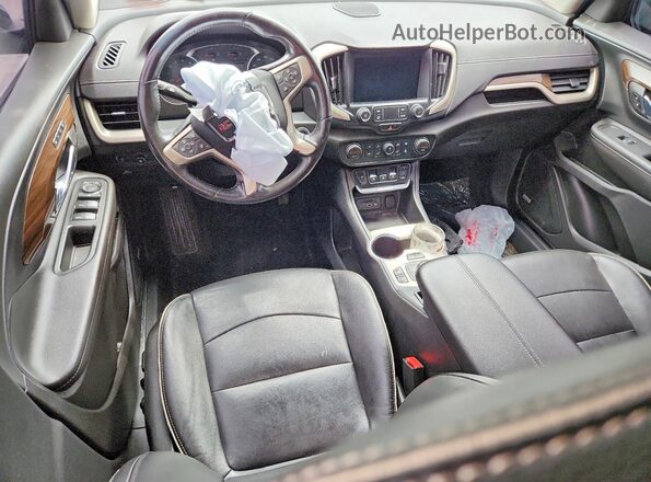 3GKALXEXXKL375544 2019 GMC TERRAIN Белый Вид панели приборов