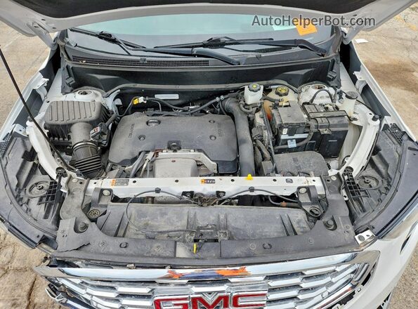 3GKALXEXXKL375544 2019 GMC TERRAIN Белый Вид подкапотного пространства