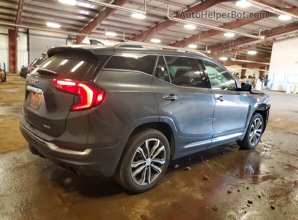 3GKALXEXXLL158612 2020 GMC TERRAIN Черный Задняя правая четверть
