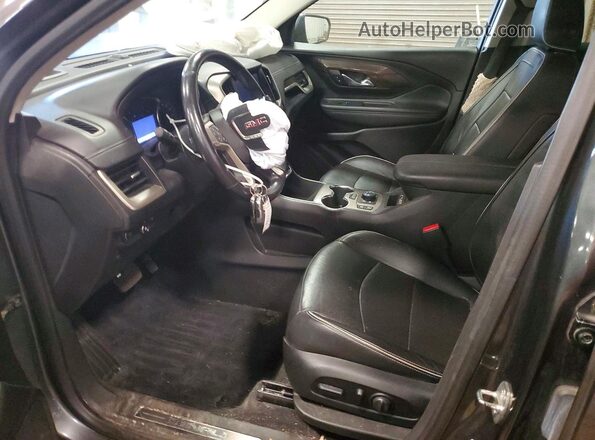 3GKALXEXXLL158612 2020 GMC TERRAIN Черный Вид салона спереди
