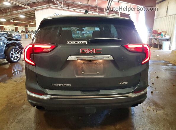 3GKALXEXXLL158612 2020 GMC TERRAIN Черный Вид сзади