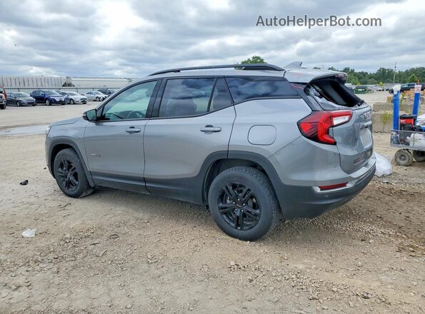 3GKALYEG0RL179922 2024 GMC TERRAIN Silver Tył lewy