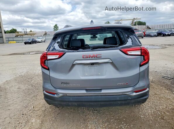 3GKALYEG0RL179922 2024 GMC TERRAIN Silver Widok z tyłu