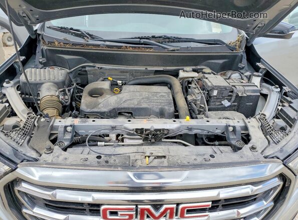 3GKALYEG0RL179922 2024 GMC TERRAIN Silver Widok komory silnika
