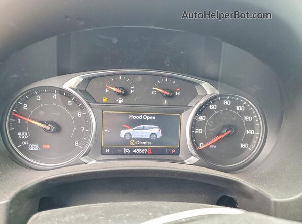 3GKALYEG0RL179922 2024 GMC TERRAIN Silver Widok zestawu wskaźników