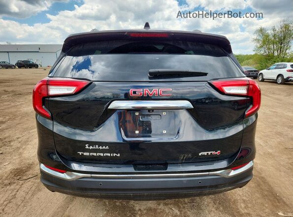 3GKALYEG0RL183565 2024 GMC TERRAIN Black Հետևի տեսք
