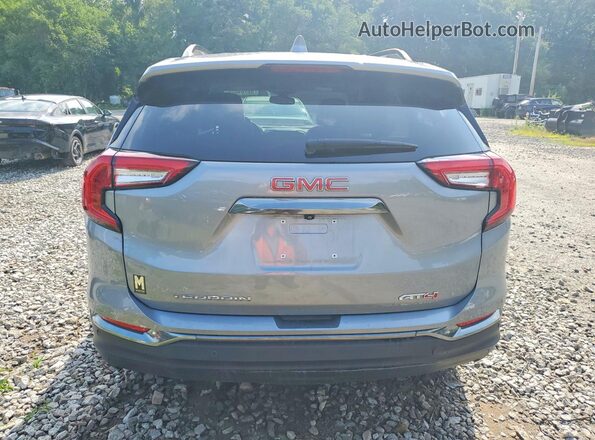3GKALYEG0RL284315 2024 GMC TERRAIN Gray Вид ззаду