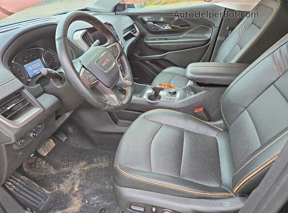 3GKALYEG1RL106414 2024 GMC TERRAIN Black Вид салону спереду