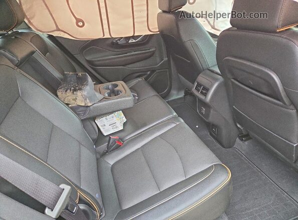 3GKALYEG1RL106414 2024 GMC TERRAIN Black Вид задньої частини салону