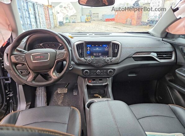 3GKALYEG1RL106414 2024 GMC TERRAIN Black Вид панелі приладів