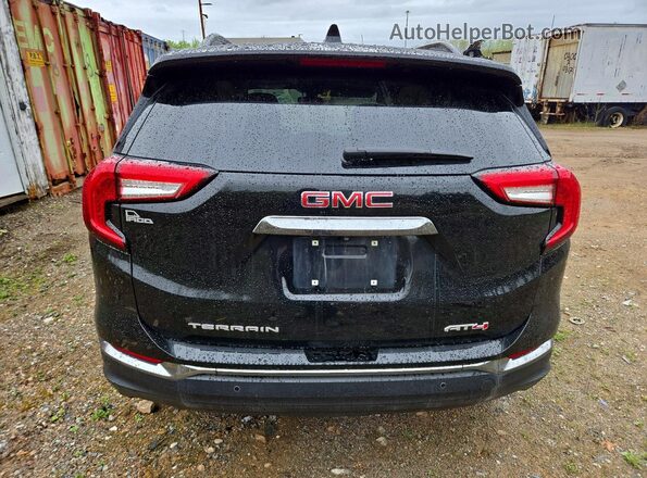 3GKALYEG1RL106414 2024 GMC TERRAIN Black Вид ззаду