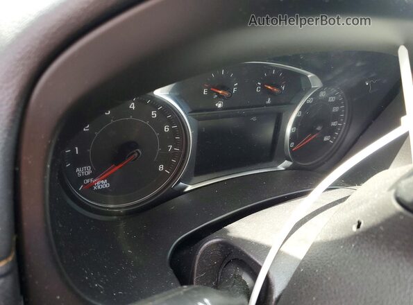 3GKALYEG2PL136731 2023 GMC TERRAIN White Instrument cluster view