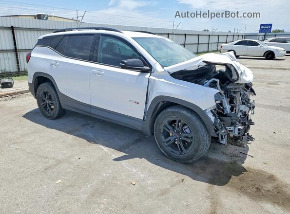 3GKALYEG2PL136731 2023 GMC TERRAIN White Front right