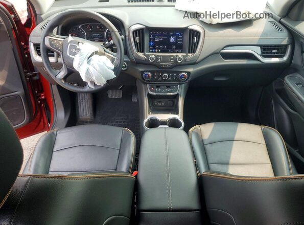 3GKALYEG2RL157498 2024 GMC TERRAIN Red Dashboard view
