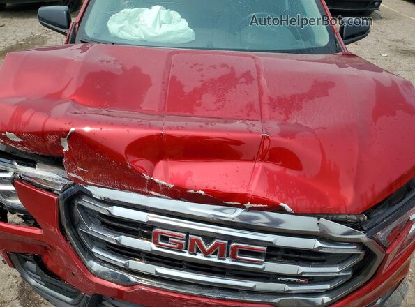 3GKALYEG2RL157498 2024 GMC TERRAIN Red Engine compartment view