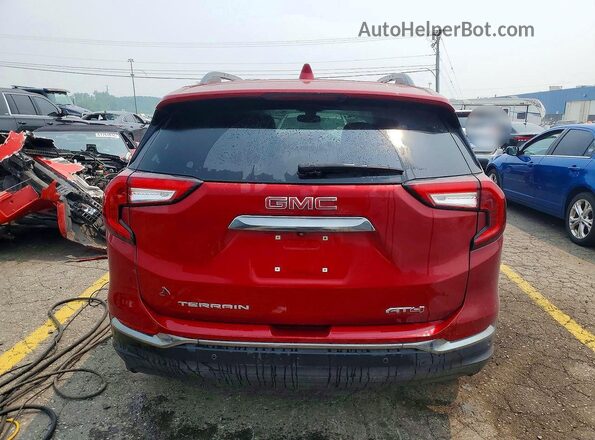 3GKALYEG2RL157498 2024 GMC TERRAIN Red Rear view
