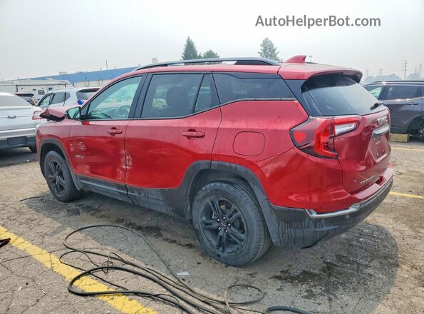 3GKALYEG2RL157498 2024 GMC TERRAIN Red Rear left
