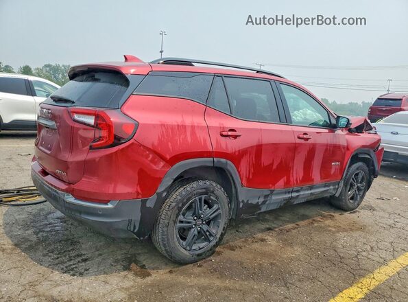 3GKALYEG2RL157498 2024 GMC TERRAIN Red Rear right