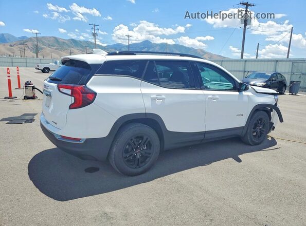 3GKALYEG7RL124819 2024 GMC TERRAIN Белый Задняя правая четверть