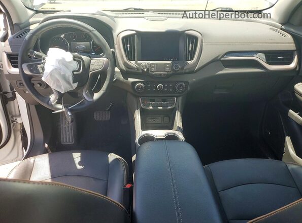 3GKALYEG7RL124819 2024 GMC TERRAIN Белый Вид панели приборов