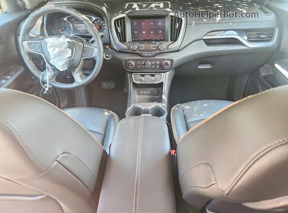3GKALYEG8RL396442 2024 GMC TERRAIN White Առջևի վահանակի տեսք