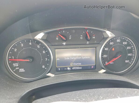 3GKALYEGXRL188627 2024 GMC TERRAIN Черный Вид щитка приборов