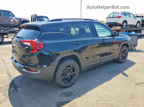 3GKALYEV1NL153113 2022 GMC TERRAIN Black Trasero derecho