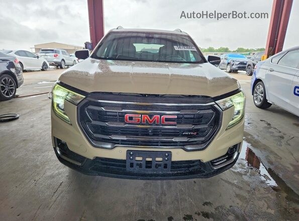 3GKALYEV2NL236355 2022 GMC TERRAIN Tan Front view