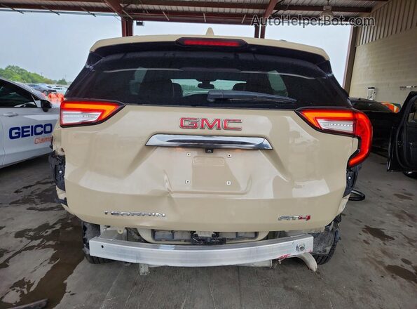 3GKALYEV2NL236355 2022 GMC TERRAIN Tan Rear view