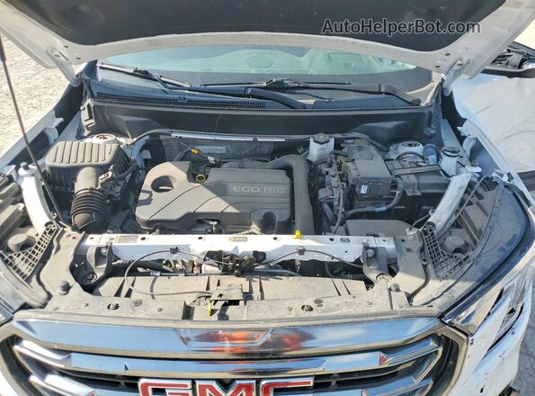 3GKALYEV3NL248594 2022 GMC TERRAIN White Շարժիչի բաժամունքի տեսք