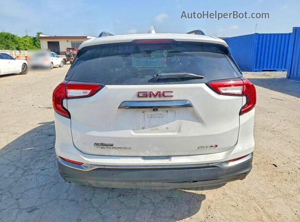 3GKALYEV3NL248594 2022 GMC TERRAIN White Հետևի տեսք