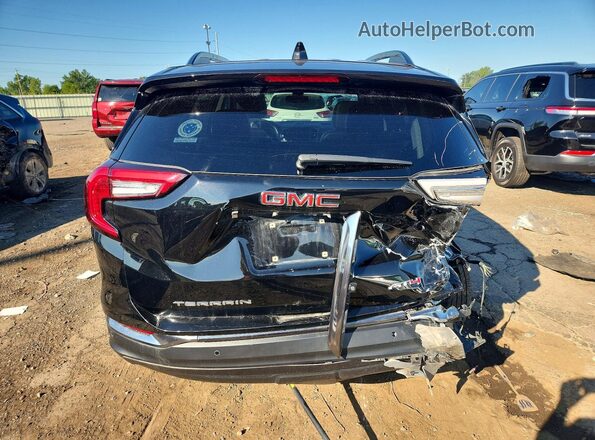 3GKALYEV4NL252170 2022 GMC TERRAIN Black უკანა ხედი