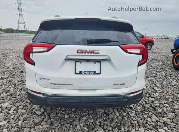 3GKALYEV5NL177608 2022 GMC TERRAIN White Rear view